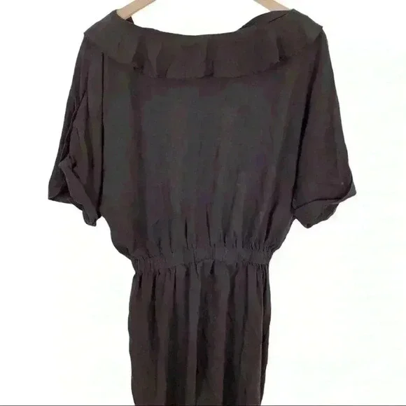 🆕NWT Lucy Paris brown jumpsuit w/ belt & r… - Picture 4 of 7